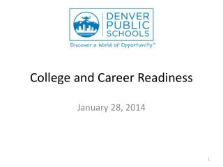 College and Career Readiness