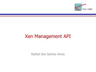 Xen Management API