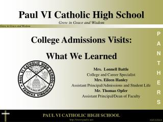 Paul VI Catholic High School