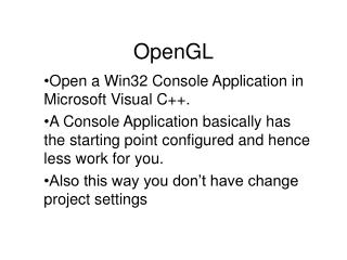 OpenGL