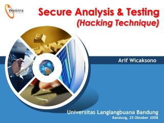 Secure Analysis &amp; Testing (Hacking Technique)