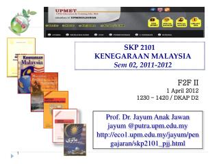SKP 2101 KENEGARAAN MALAYSIA Sem 02, 2011-2012