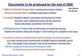 GDE ILC Reference Design Report (including short physics chapter)