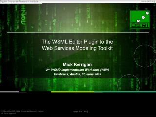 The WSML Editor Plugin to the Web Services Modeling Toolkit