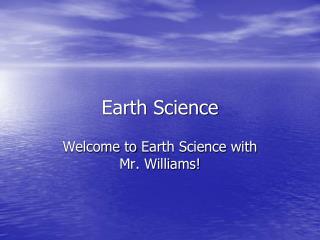 Earth Science