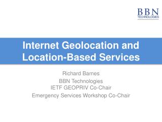 Internet Geolocation and Location-Based Services