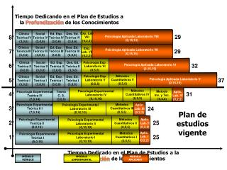 Tiempo Dedicando en el Plan de Estudios a la Profundización de los Conocimientos