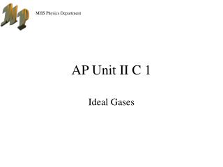 AP Unit II C 1