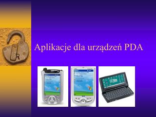 Aplikacje dla urządzeń PDA