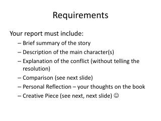 Requirements