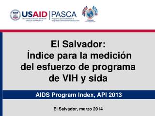 AIDS Program Index, API 2013