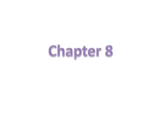 Chapter 8