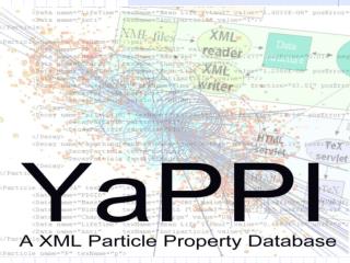 Particle Properties in XML