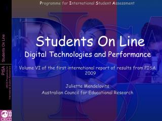 Students On Line Digital Technologies and Performance