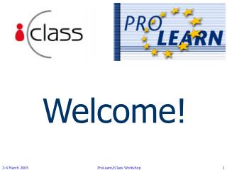 Welcome!