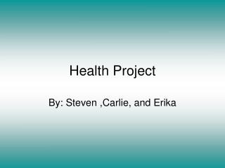 Health Project