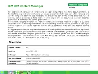 IBM DB2 Content Manager