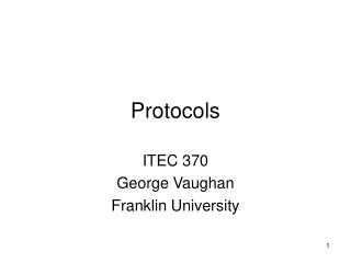 Protocols