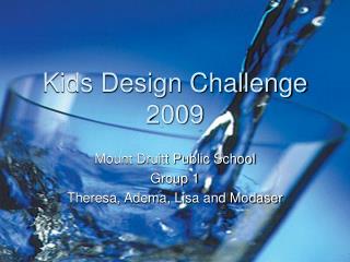 Kids Design Challenge 2009