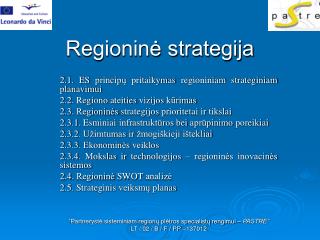 Regioninė strategija