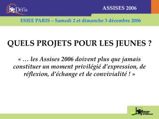 ASSISES 2006