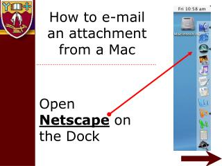 How to e-mail an attachment from a Mac