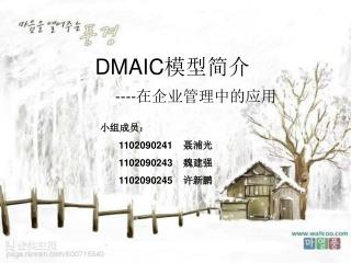 DMAIC 模型简介