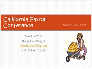 California Payroll Conference