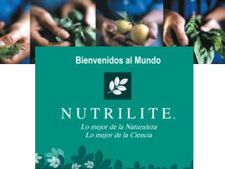 HECHOS RESPECTO A NUTRILITE