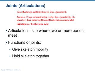 Joints (Articulations)