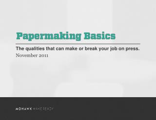 The qualities that can make or break your job on press. November 2011