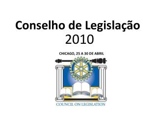 Conselho de Legislação