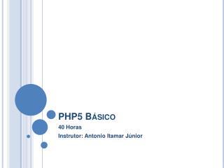 PHP5 Básico