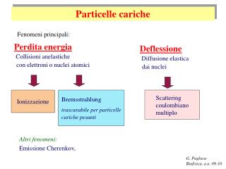 Particelle cariche