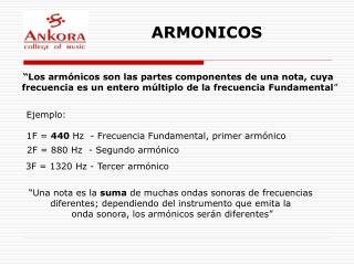 ARMONICOS