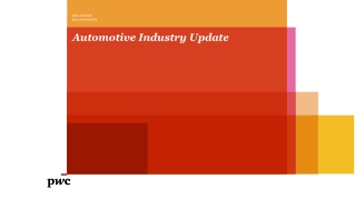 Automotive Industry Update