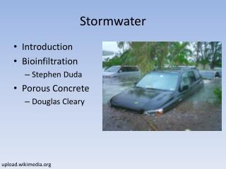 Stormwater