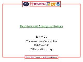 Detectors and Analog Electronics