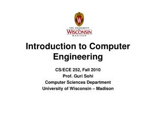 Introduction to Computer Engineering