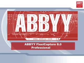 ABBYY FlexiCapture 8.0 Professional