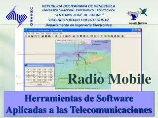 Herramientas de Software Aplicadas a las Telecomunicaciones