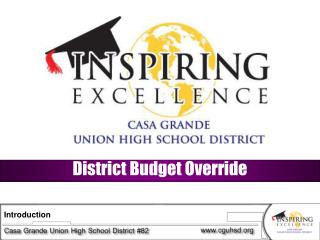 District Budget Override