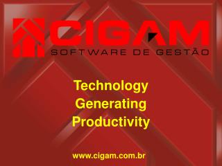 Technology Generating Productivity