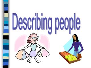 Describing people