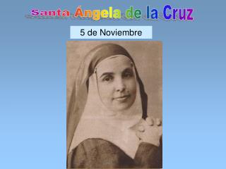 Santa Ángela de la Cruz