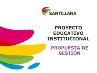 PROYECTO EDUCATIVO INSTITUCIONAL