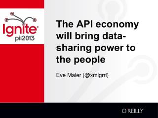 The API economy will bring data-sharing power to the people
