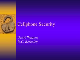 Cell Phone Security