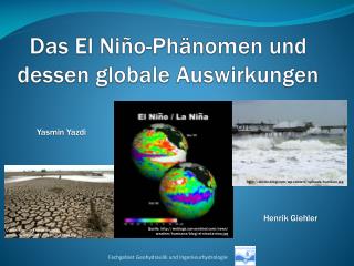 Das El Niño -Phänomen und dessen globale Auswirkungen