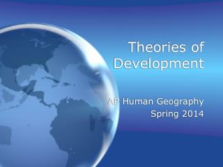 Theories of Development